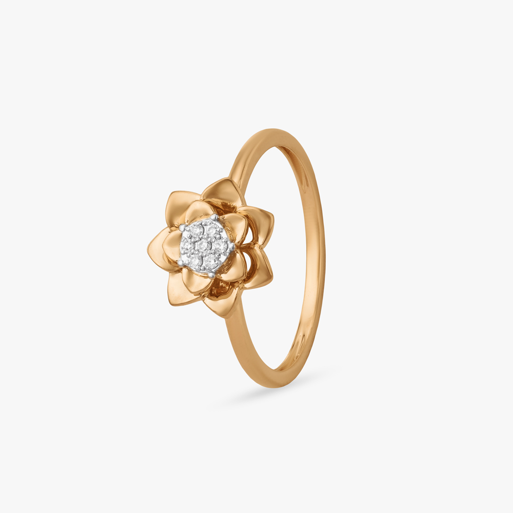 Bloom Crest Diamond Ring,,hi-res image number null