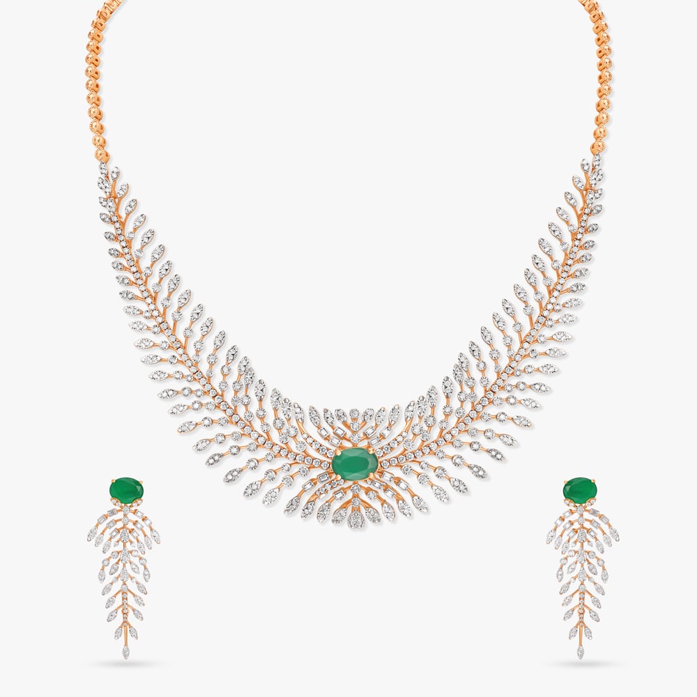 

Contemporary Dreams Diamond Necklace Set
