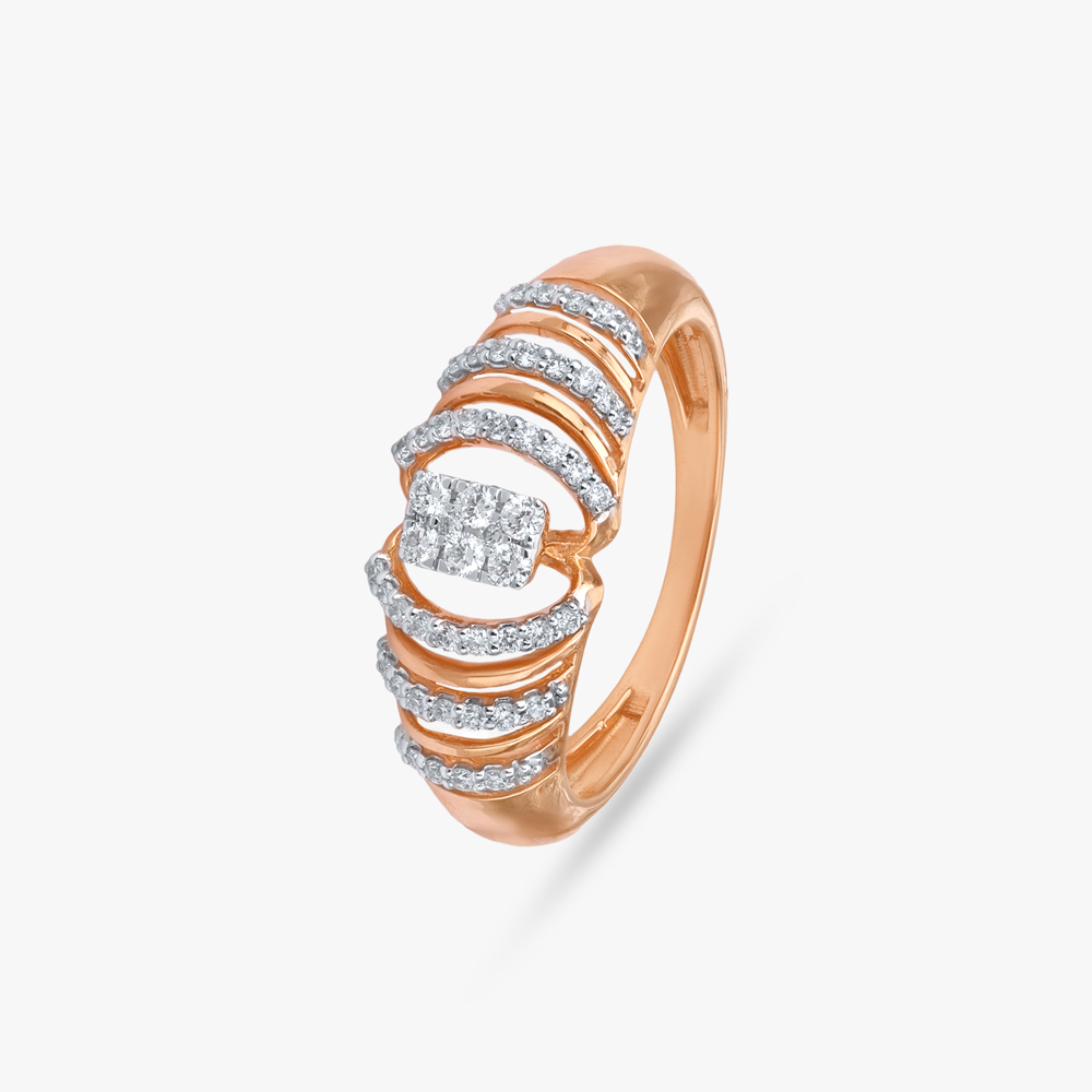 Celestial Gleam Diamond Finger Ring,,hi-res image number null