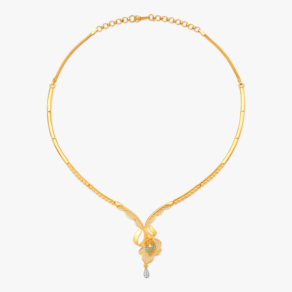 Floral Allure Necklace Set,,hi-res image number null