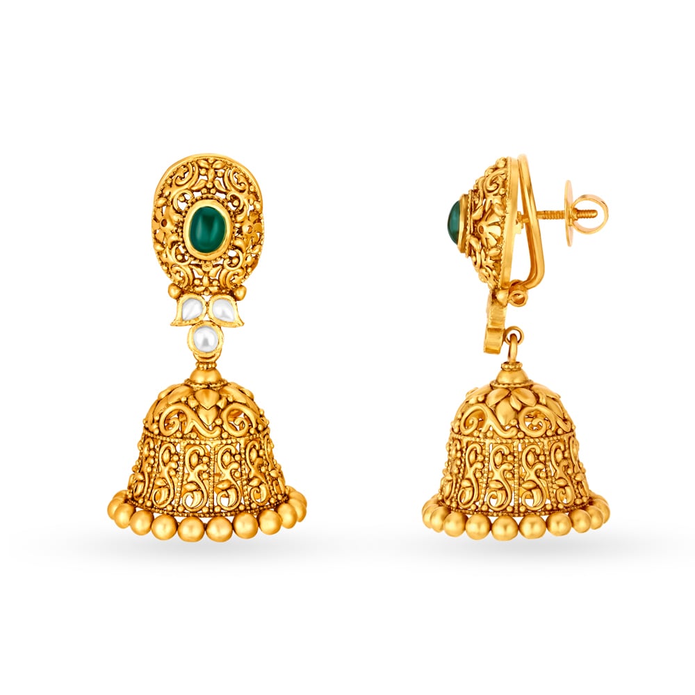 Ebullient Gold Necklace Set,,hi-res image number null