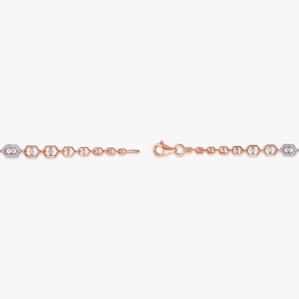 Radiant Hexa Diamond Bracelet,,hi-res image number null