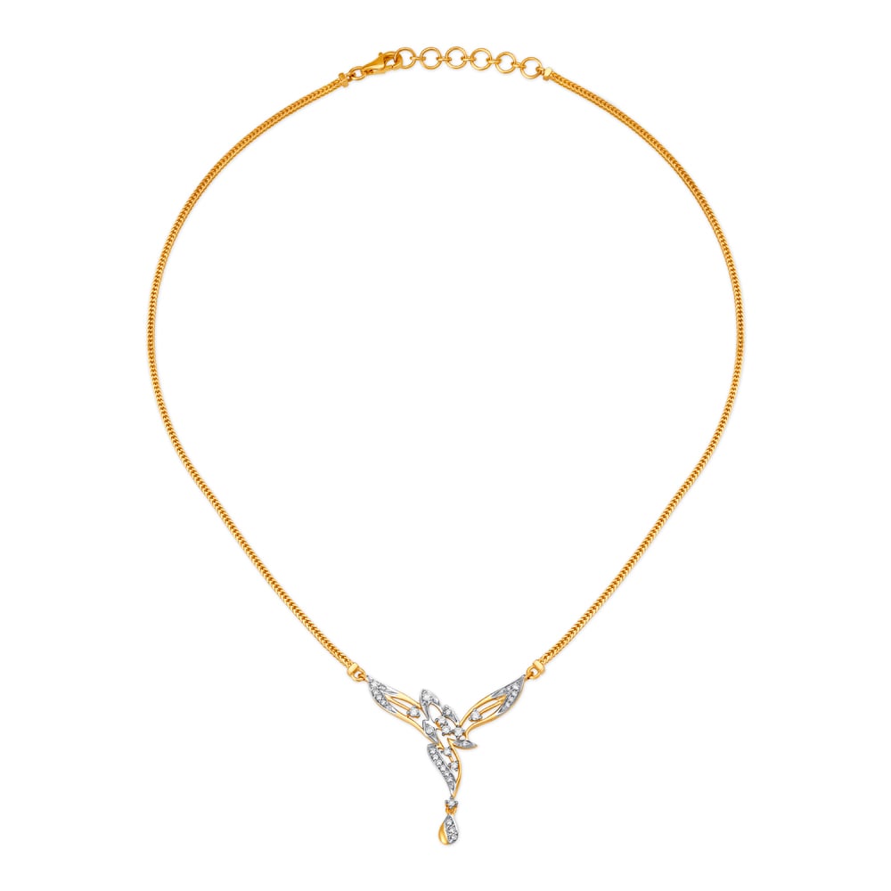 Dazzling Grand Diamond and Gold Necklace