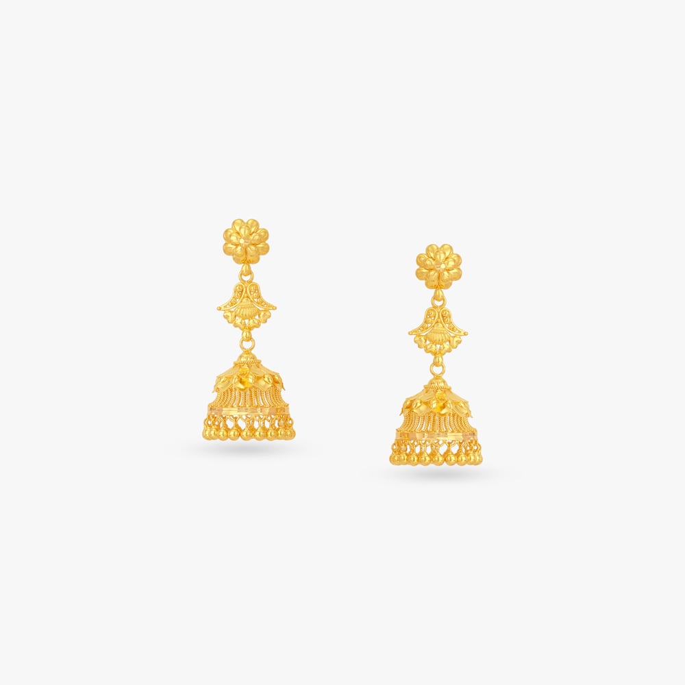 Peacock Arc Gold Necklace Set,,hi-res image number null