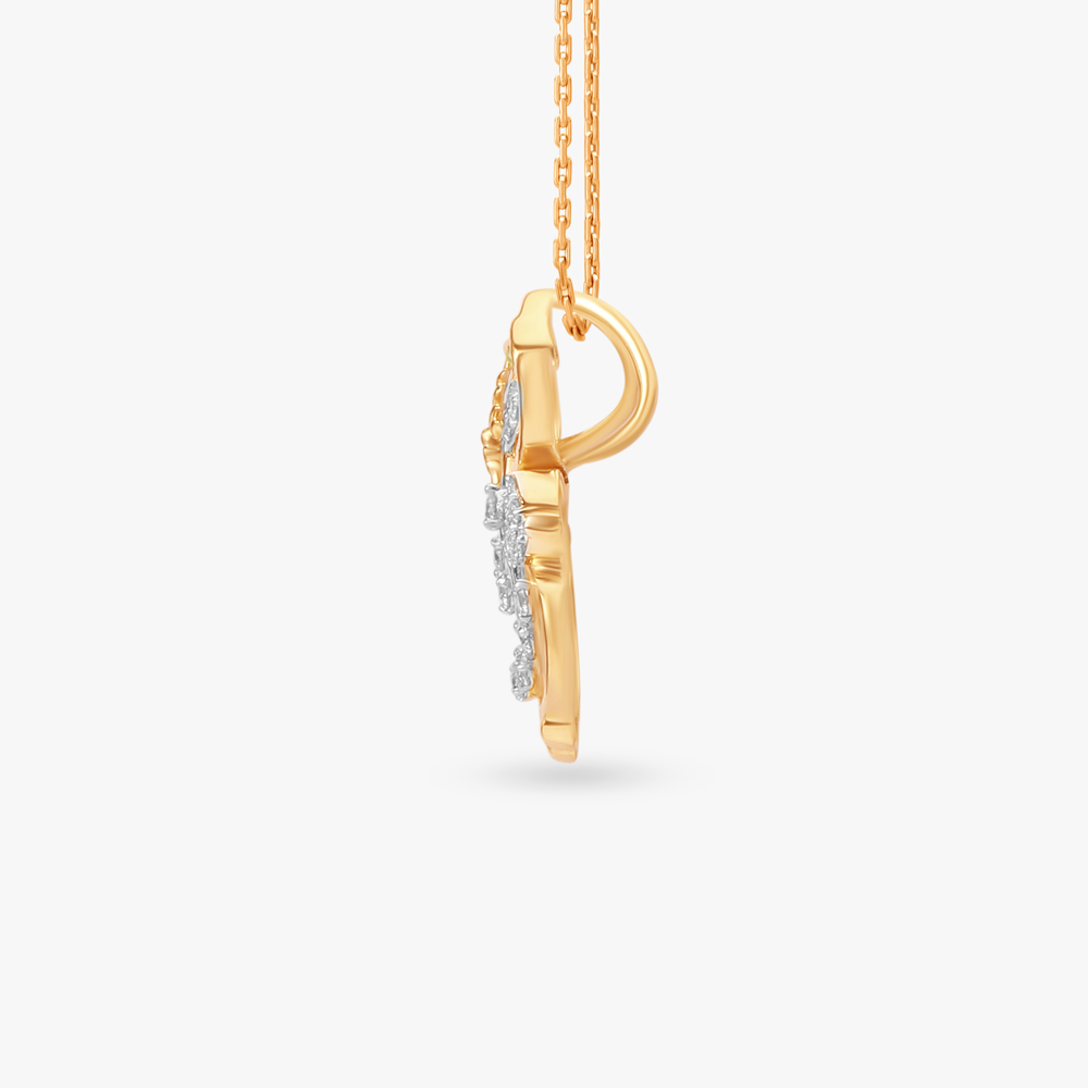 Ganesha Diamond Pendant,,hi-res image number null