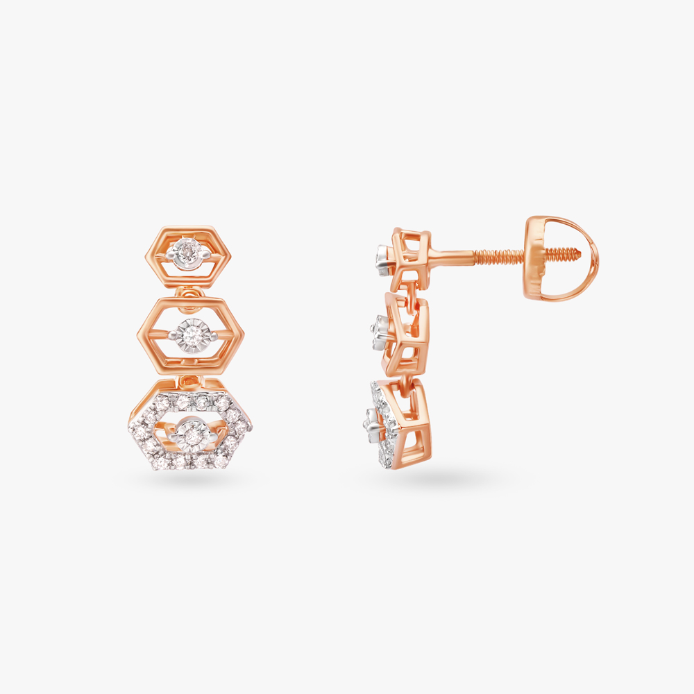 Enticing Contemporary Diamond Necklace Set,,hi-res image number null