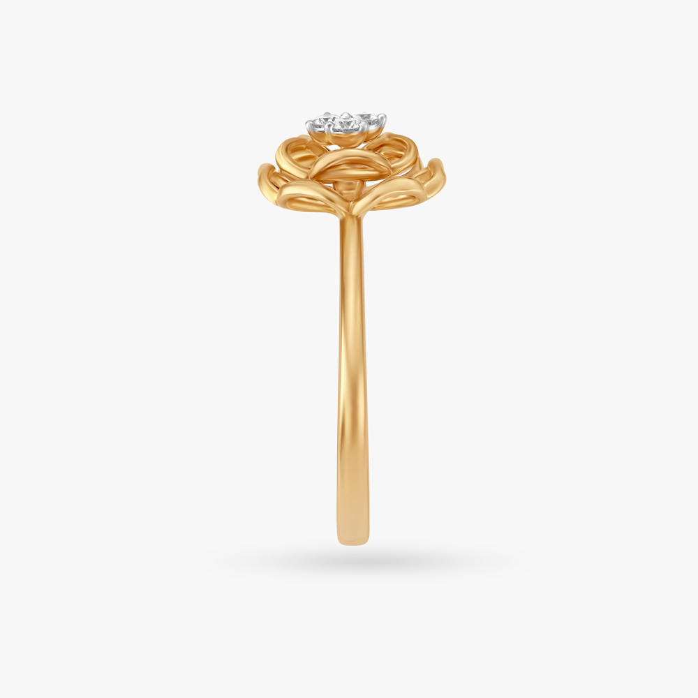 Gleaming Flower Diamond Ring,,hi-res image number null