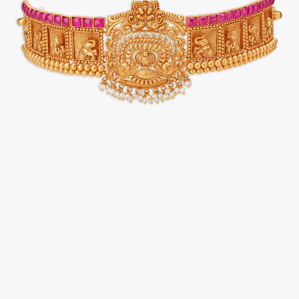Thiruvakshi Necklace Set,,hi-res image number null