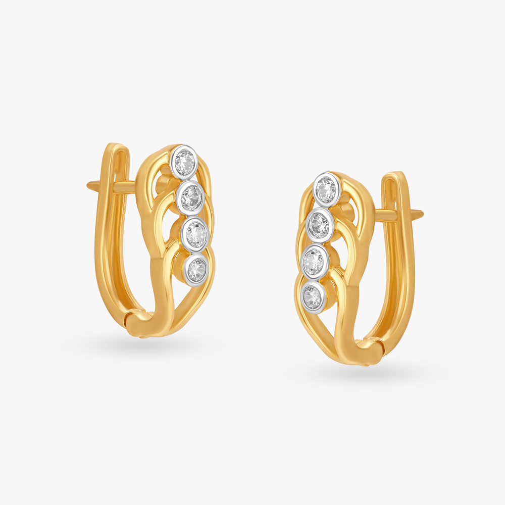 Glamorous Allure Hoop Earrings,,hi-res image number null