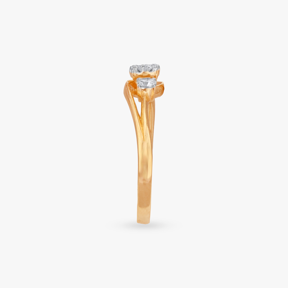 Chic Minimal Diamond Finger Ring,,hi-res image number null