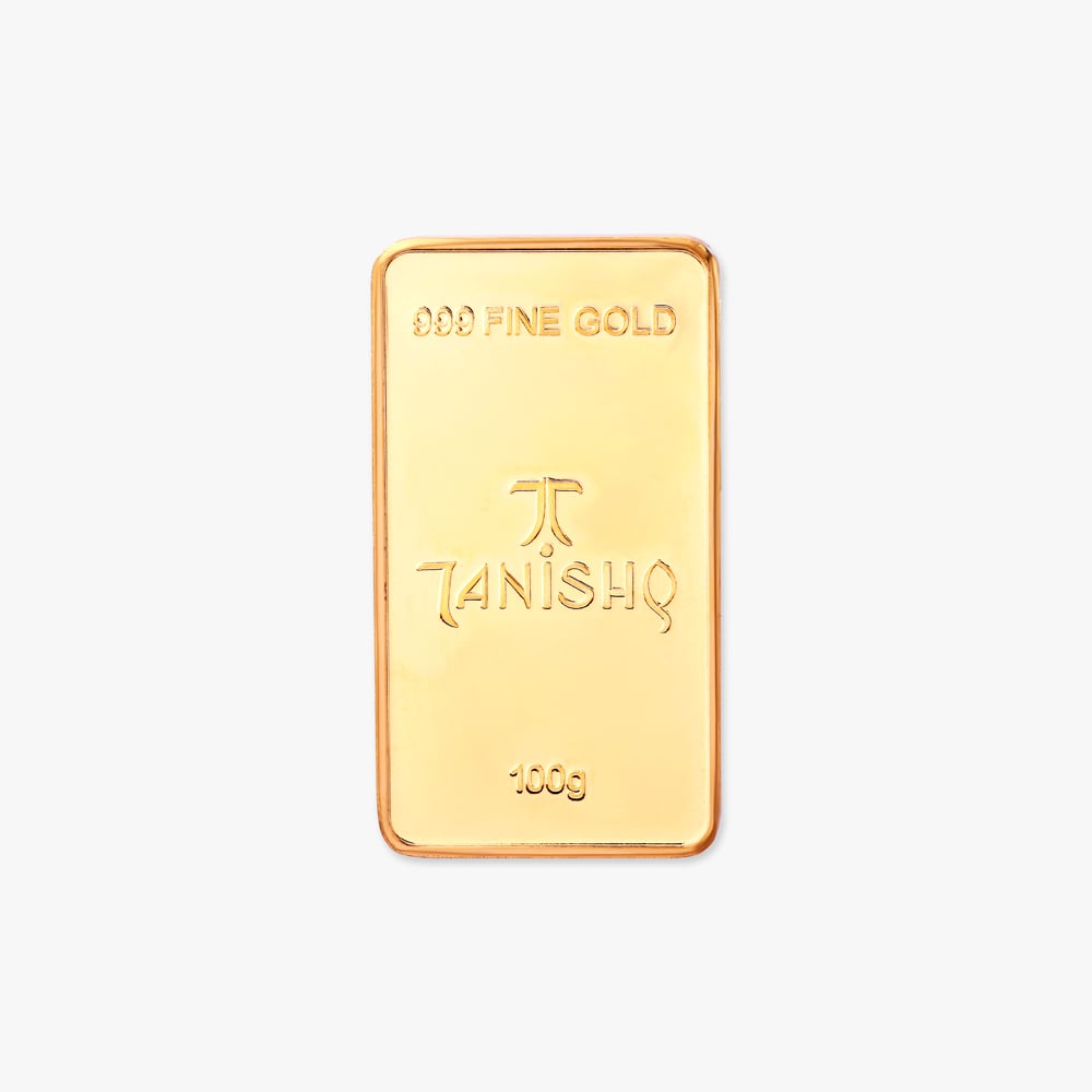 

100 gram 24 Karat Gold Biscuit