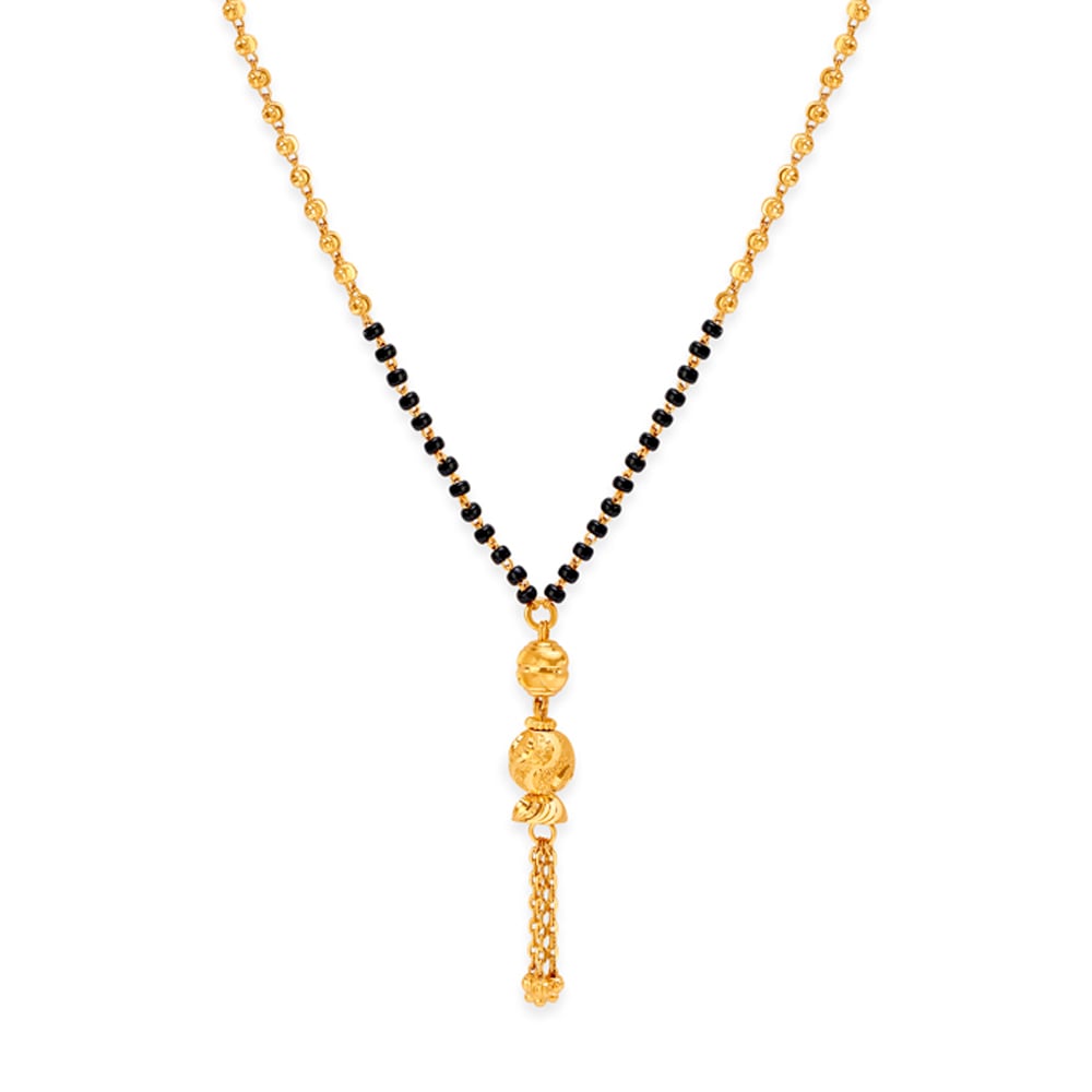 

Elegant Tassel Gold Mangalsutra