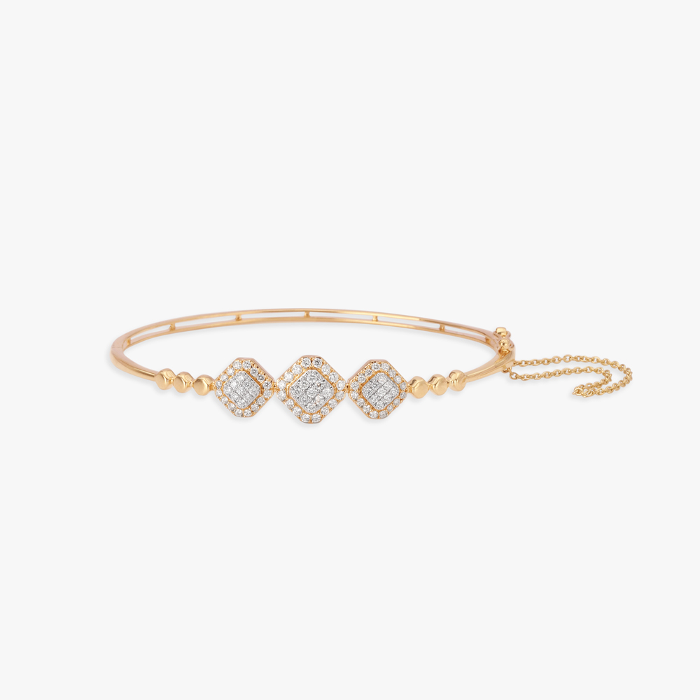 Rhombus Diamond Bangle,,hi-res image number null