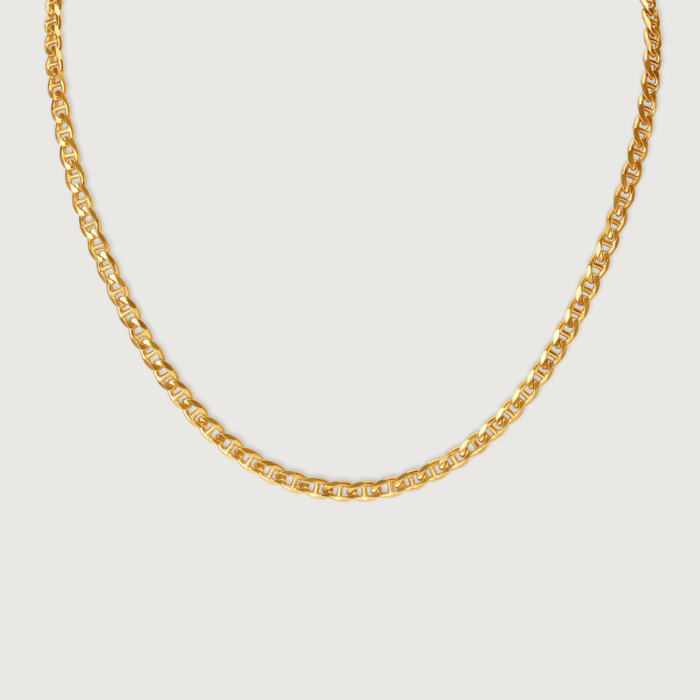 Cascade Link 22 Kt Gold Chain,,hi-res image number null