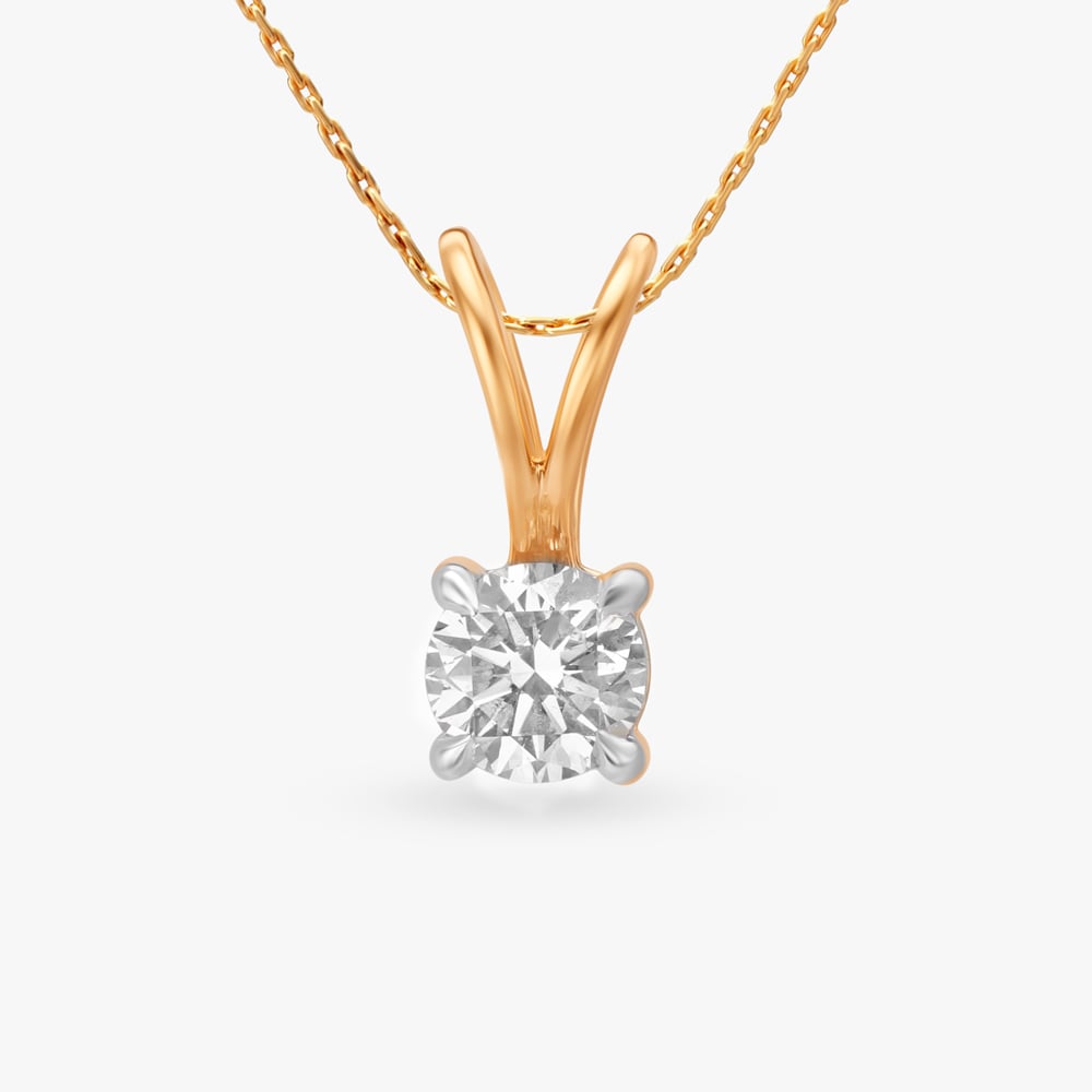 Gleam Grace Solitaire Pendant,,hi-res image number null