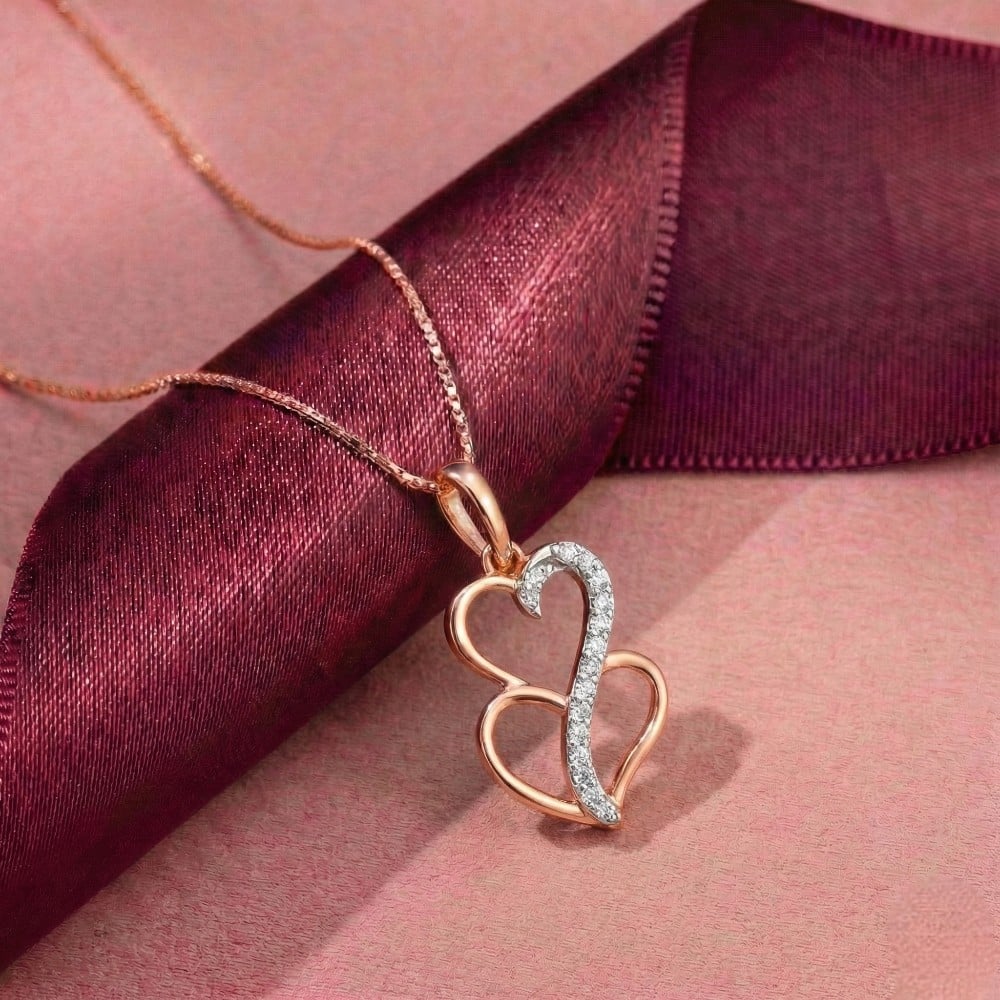 

Happy Hearts Diamond Pendant