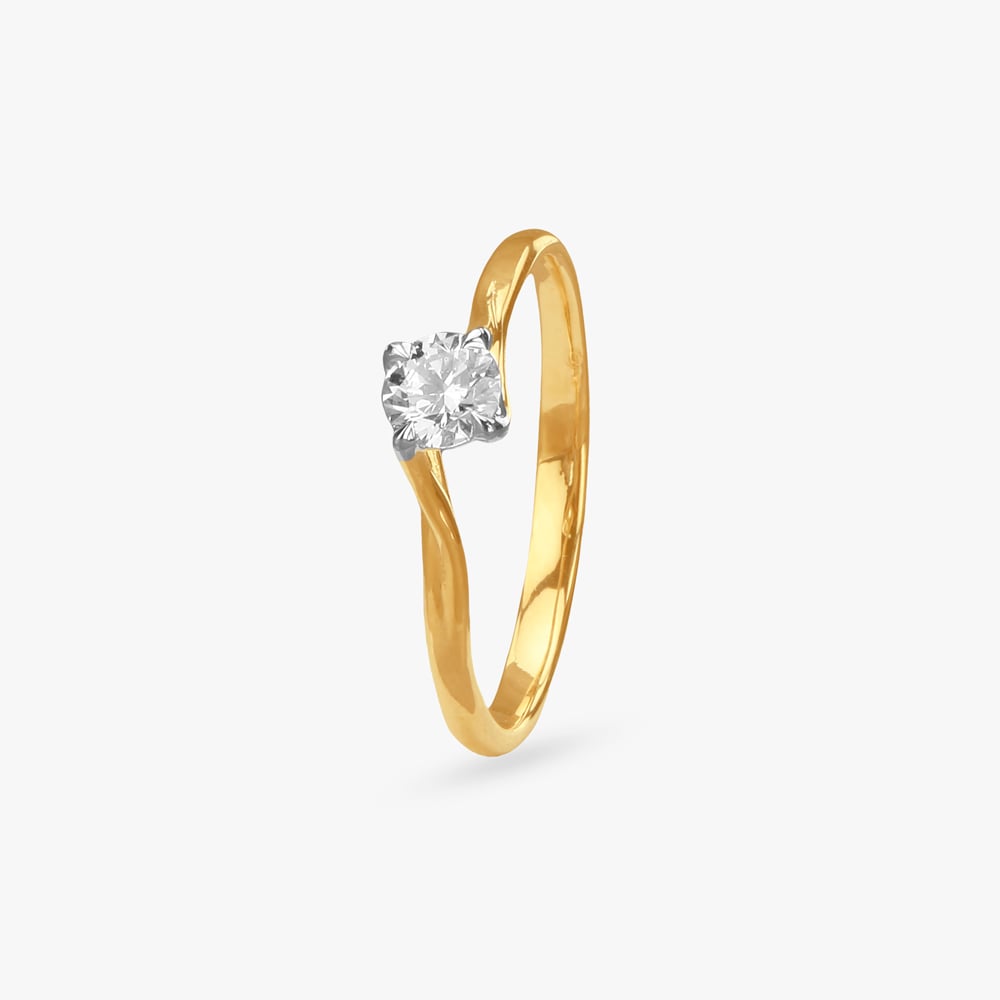Twilight Solitaire Finger Ring,,hi-res image number null