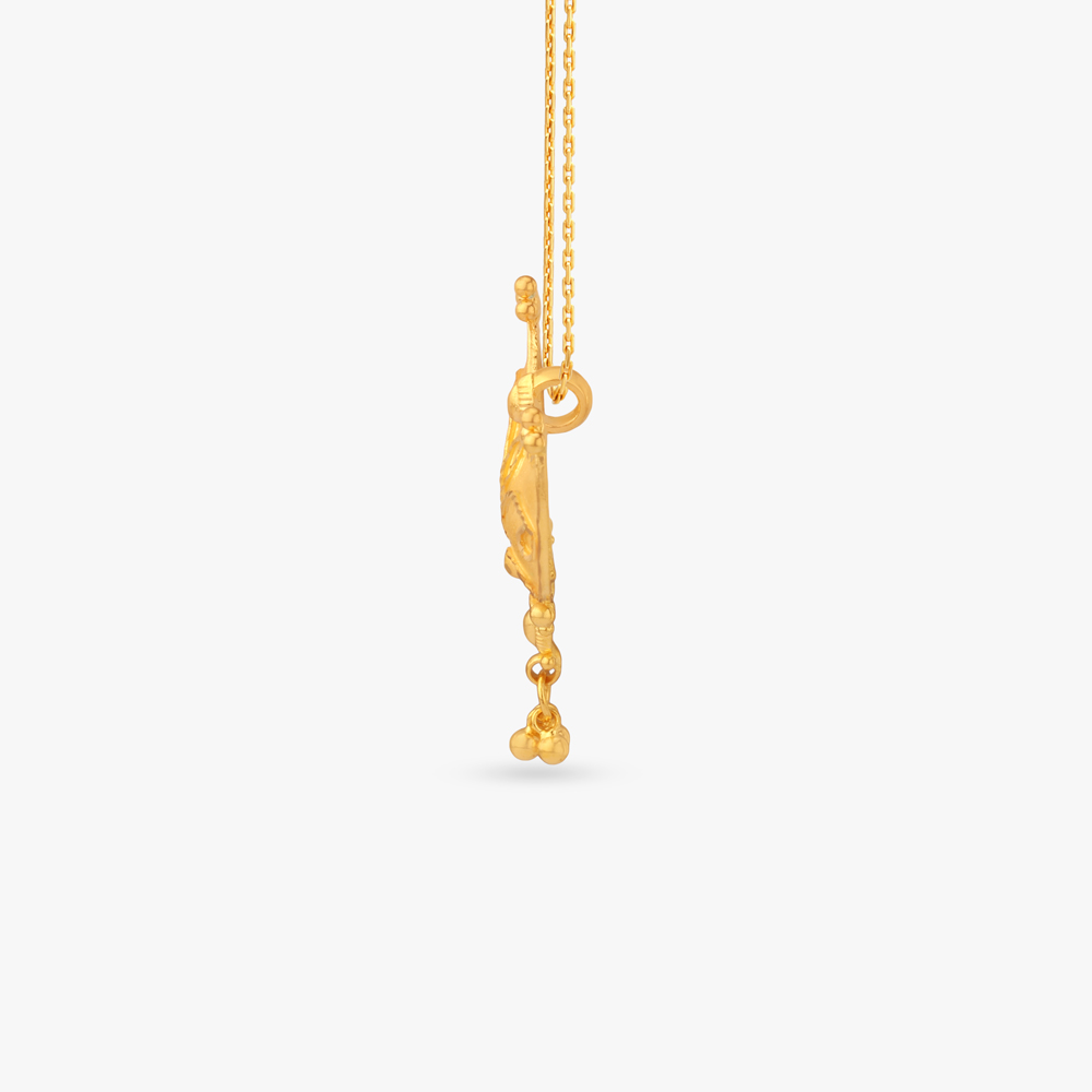 Arc Glow Gold Pendant,,hi-res image number null
