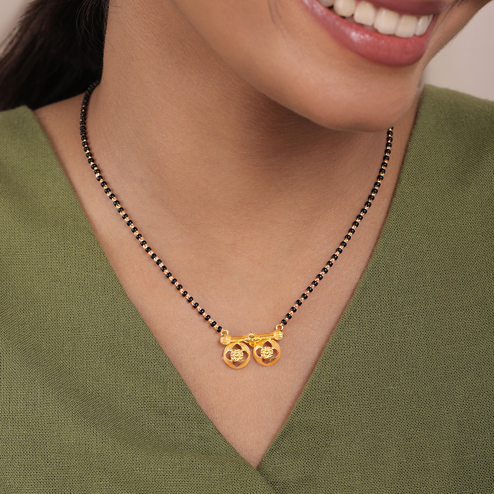 Eternal Heritage 22 Kt Gold Vati Mangalsutra,,hi-res image number null