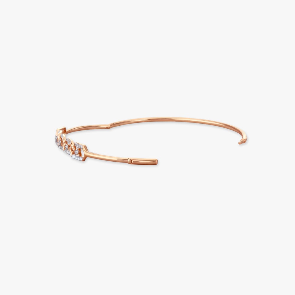 Interlocked Glamour Diamond Bangle,,hi-res image number null