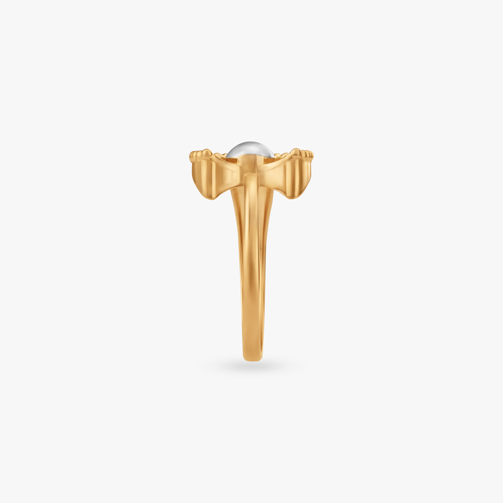 Gilded Halo Gold Ring,,hi-res image number null