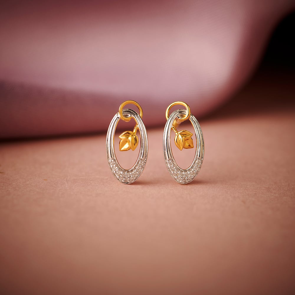 Glistering Contemporary Ornate Chic Gold Hoop Bali Earrings