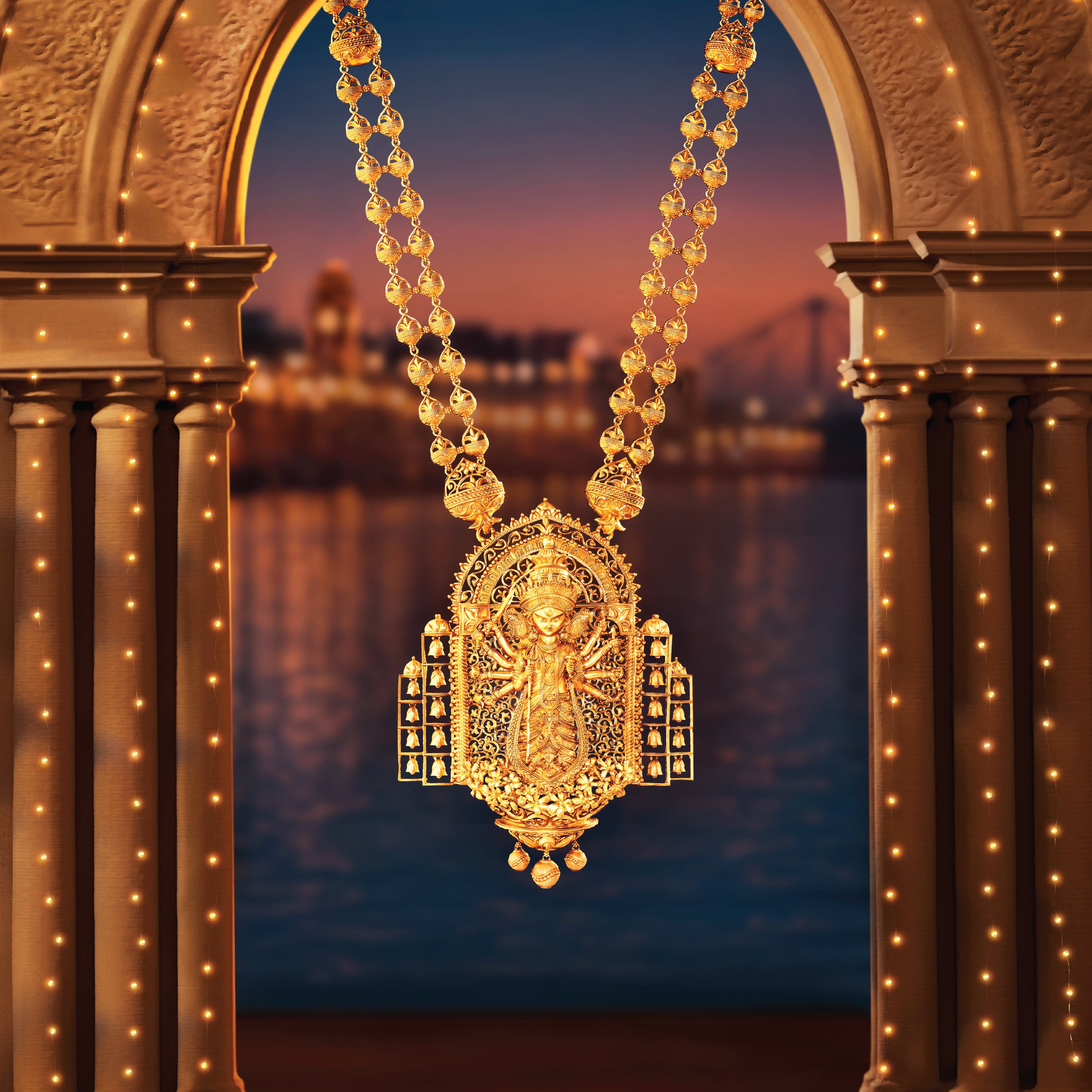 Daaker Gold Sita Haar Set,,hi-res image number null