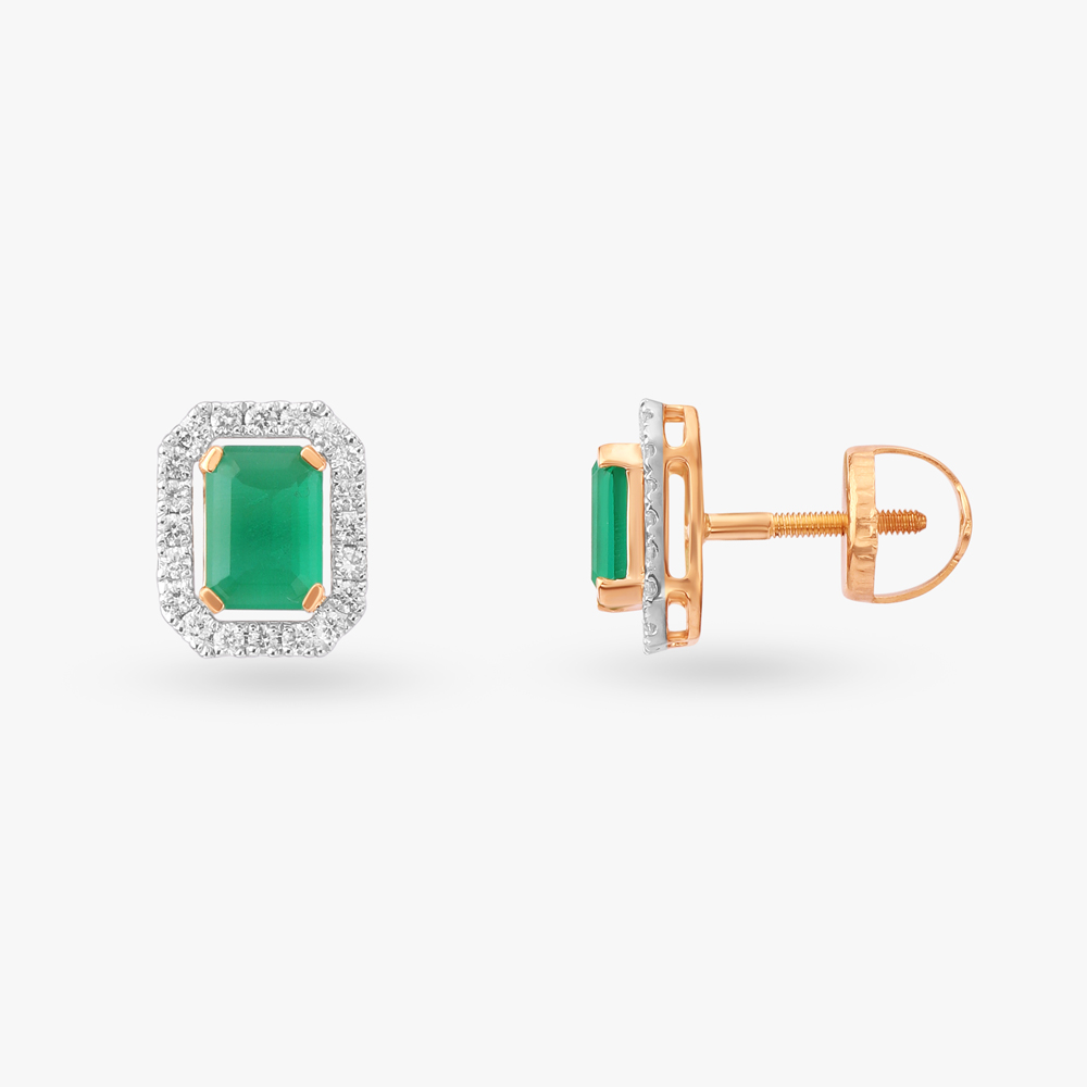 Charming Diamond Stud Earrings,,hi-res image number null