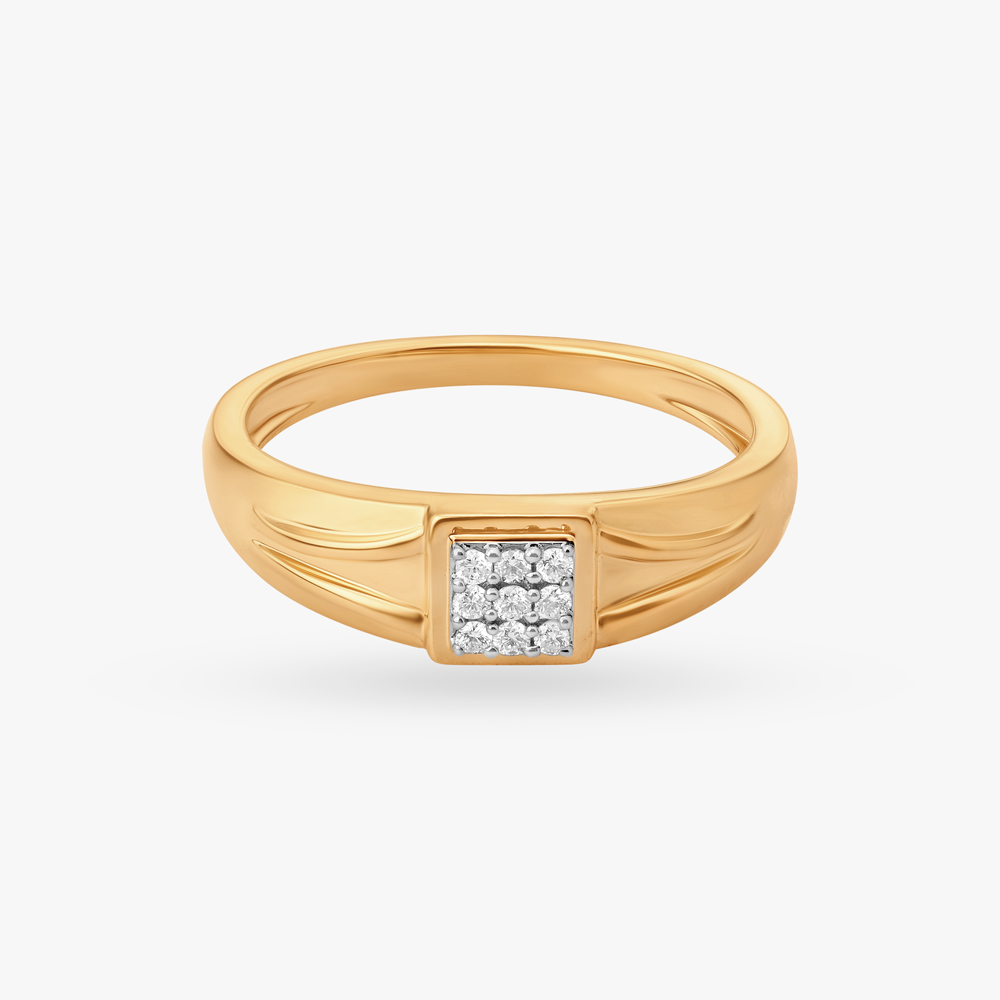 Modern Sophistication Diamond Ring For Men,,hi-res image number null