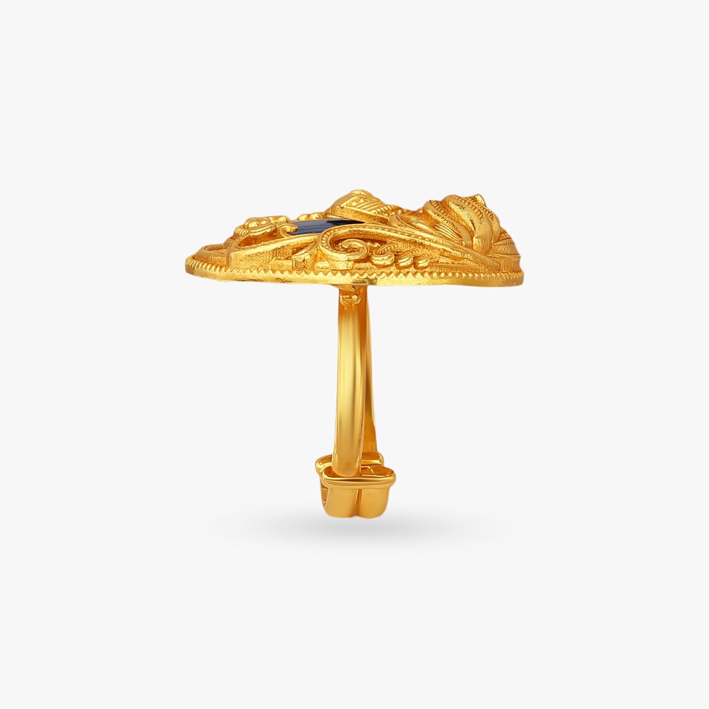 Peacock Scroll Ring,,hi-res image number null
