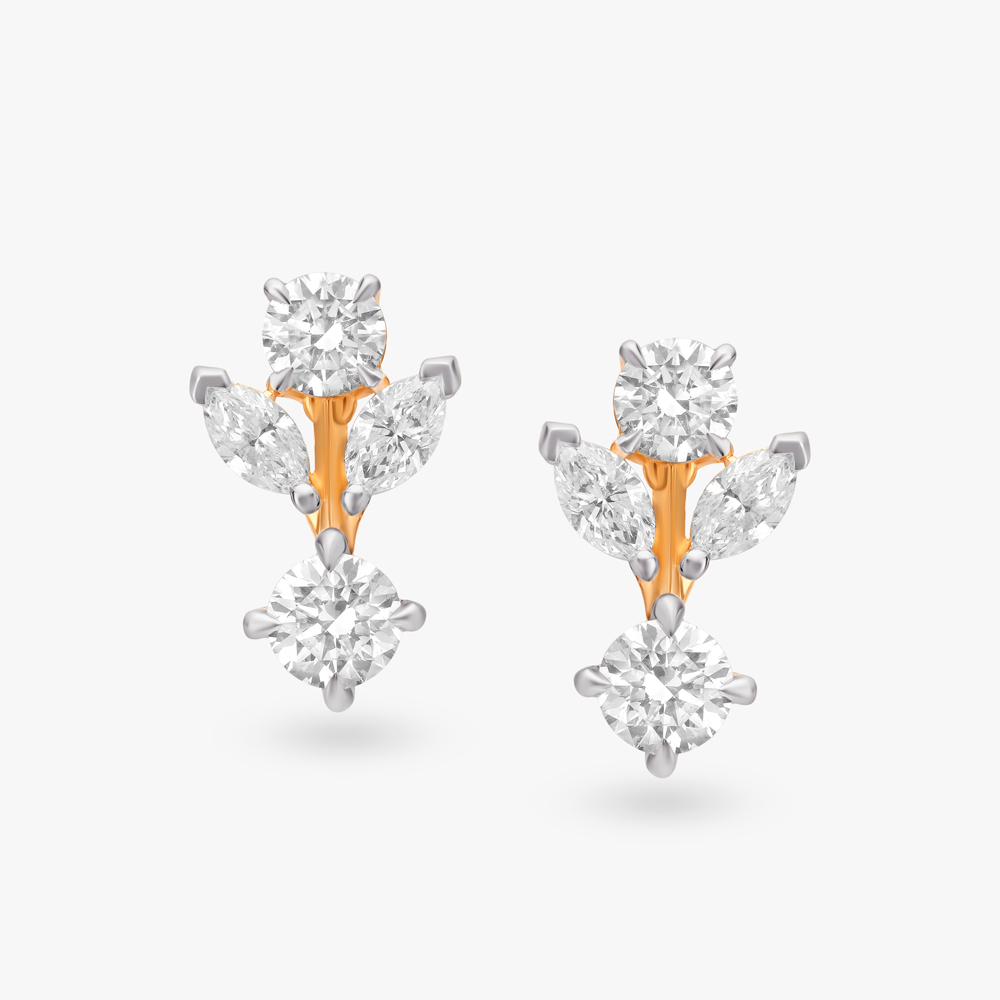 Blooming Bud Stud Earrings