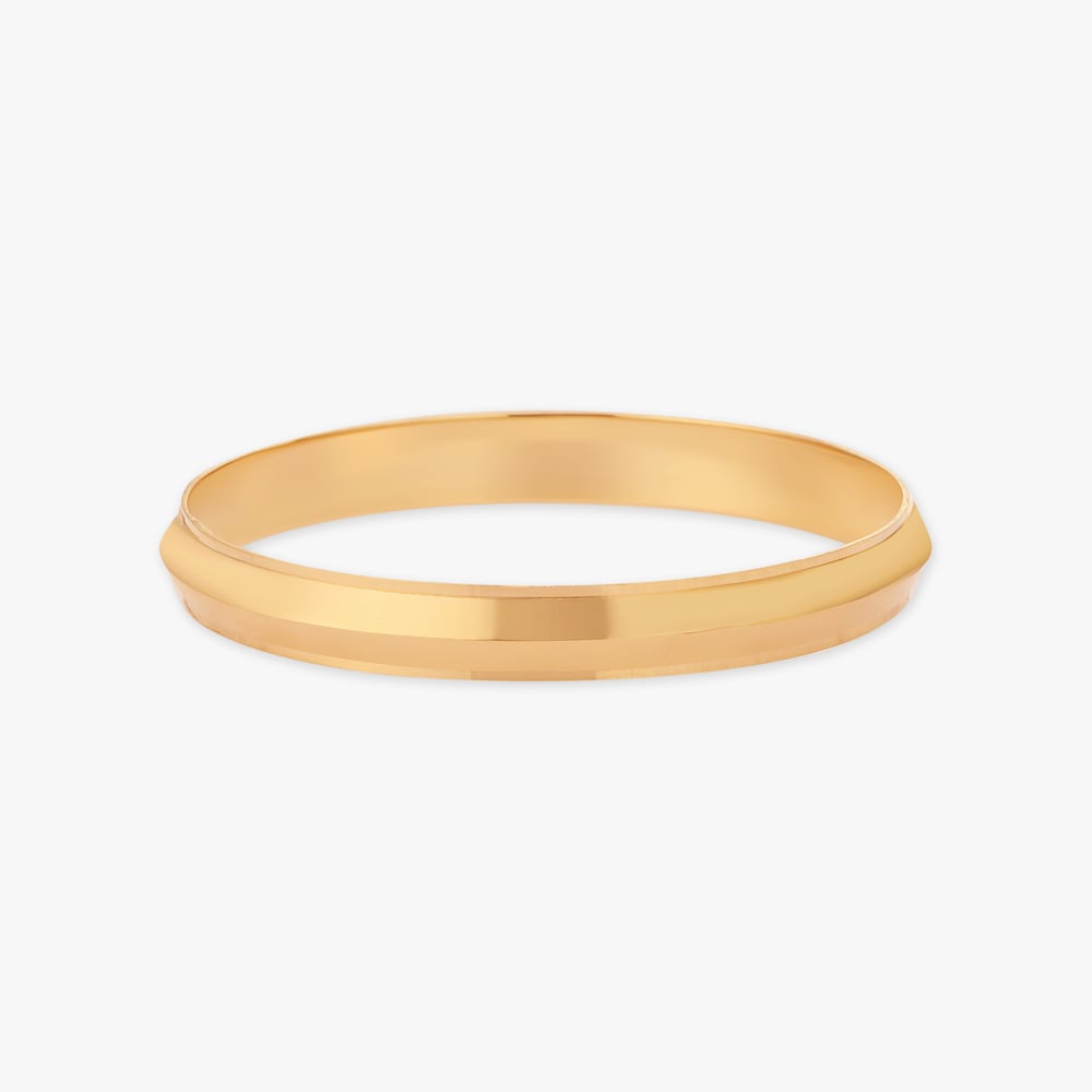 Bold Gold Kada for Men,,hi-res image number null
