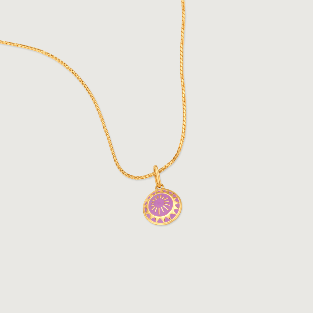 Radiant Dusk Gold Pendant,,hi-res image number null