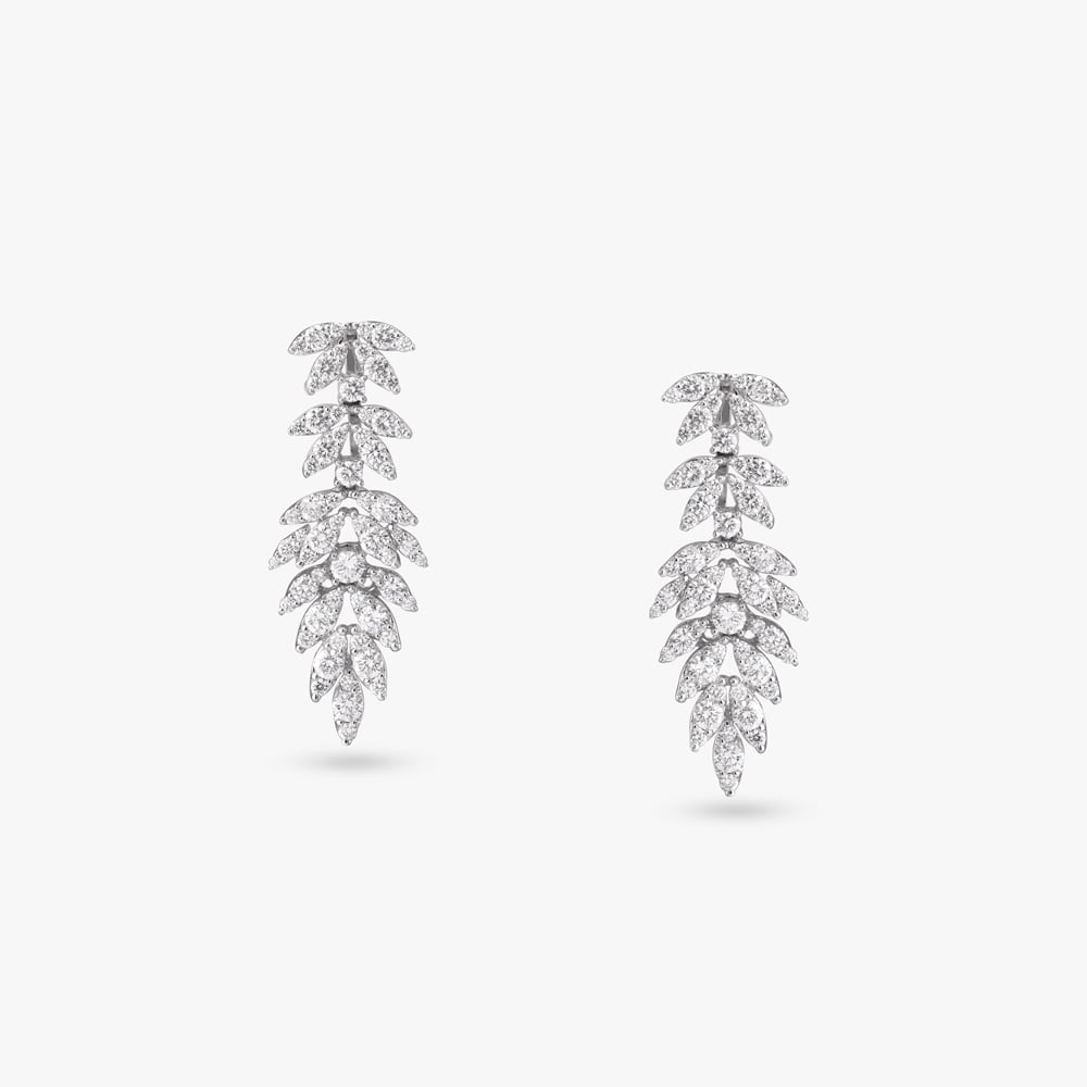 Opulent Vine Diamond Necklace Set,,hi-res image number null