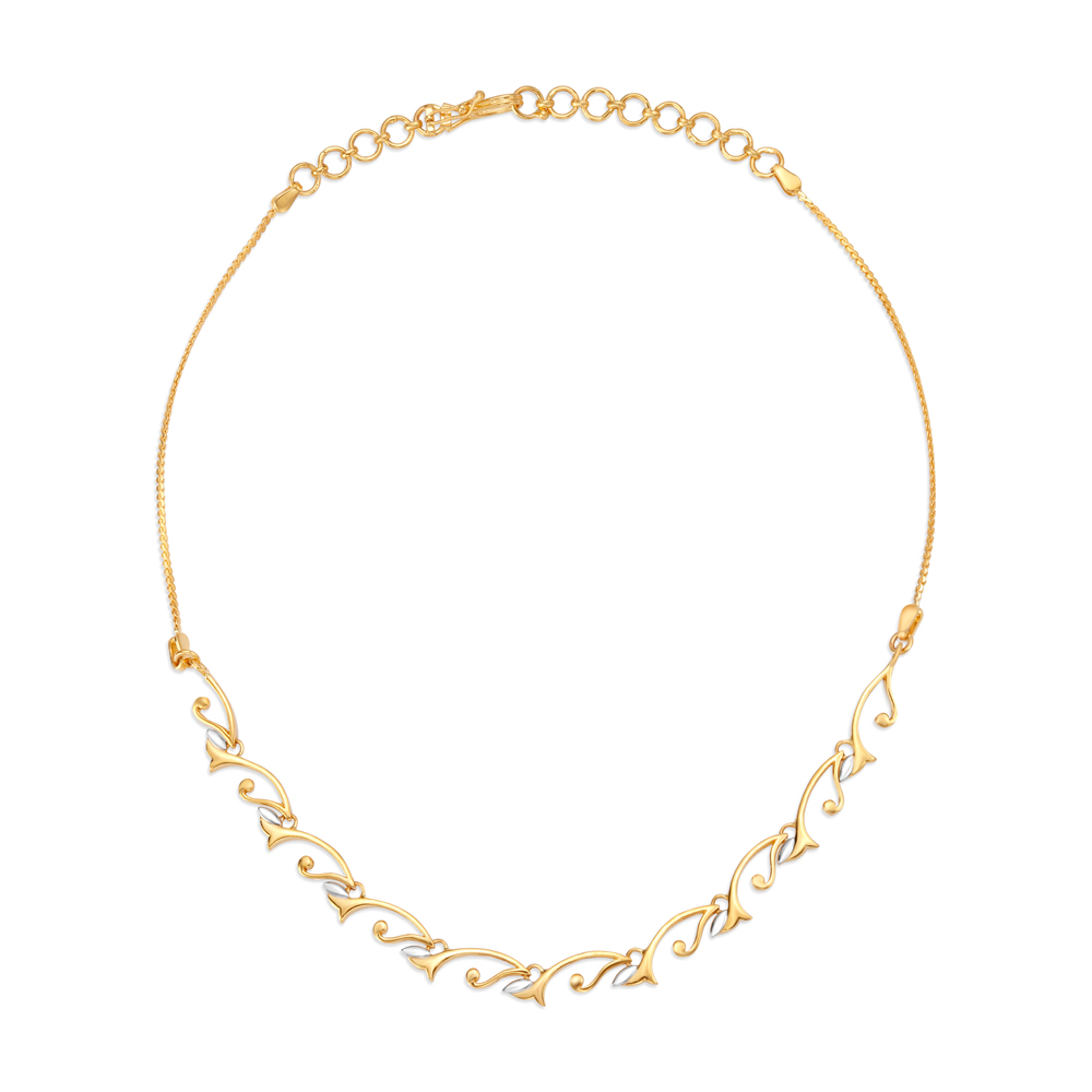 Striking Gold Necklace Set,,hi-res image number null