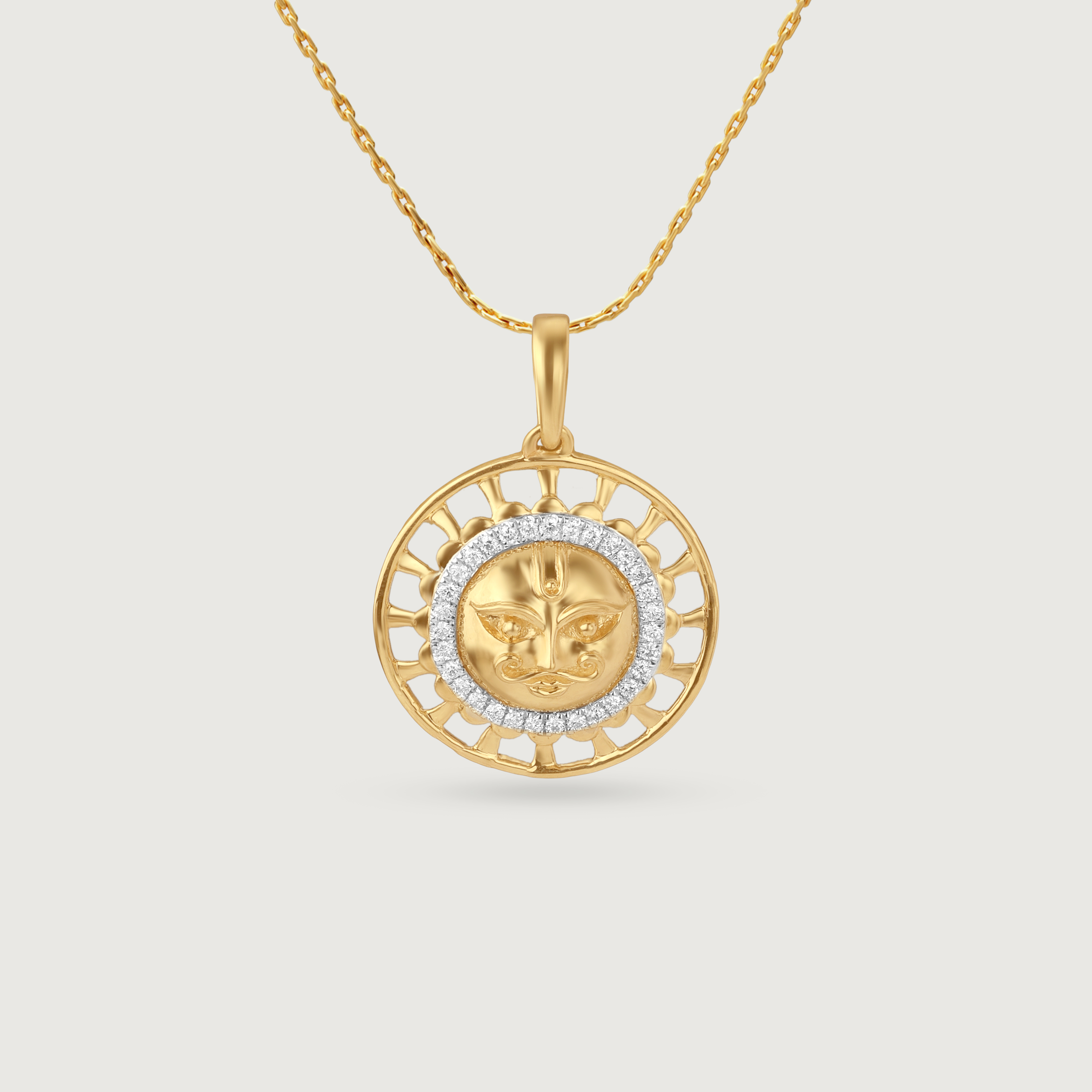 Divine Sun Radiance Diamond Pendant,,hi-res image number null