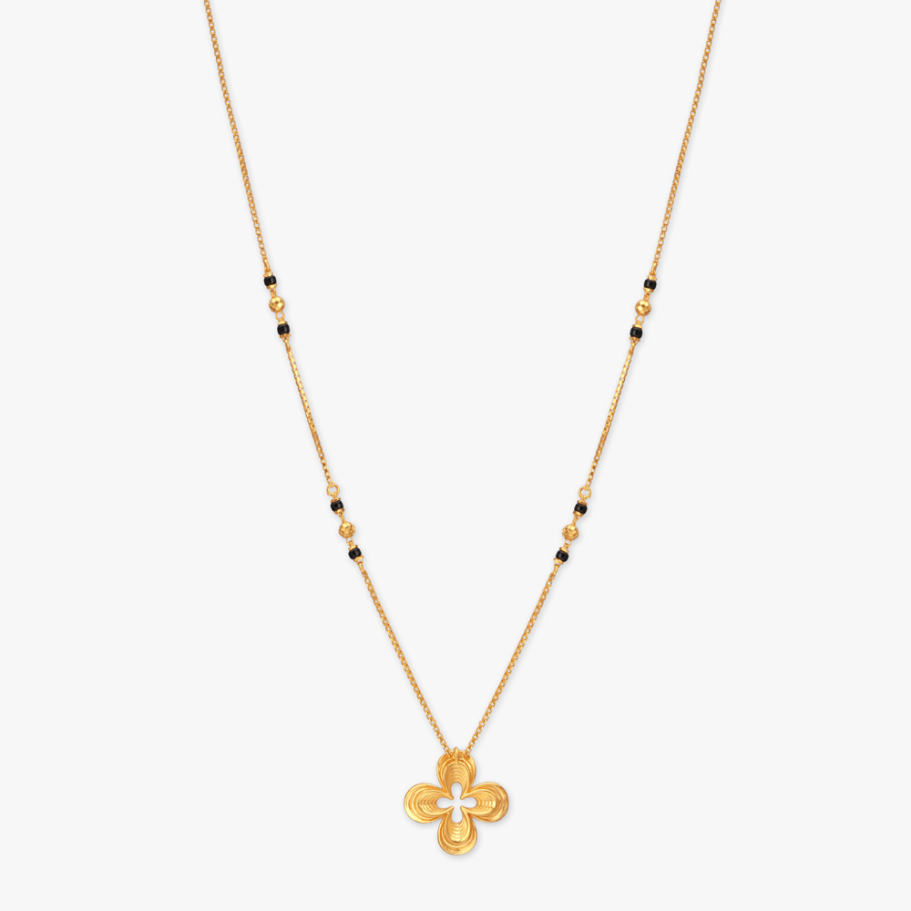 

Timeless Bloom Gold Mangalsutra