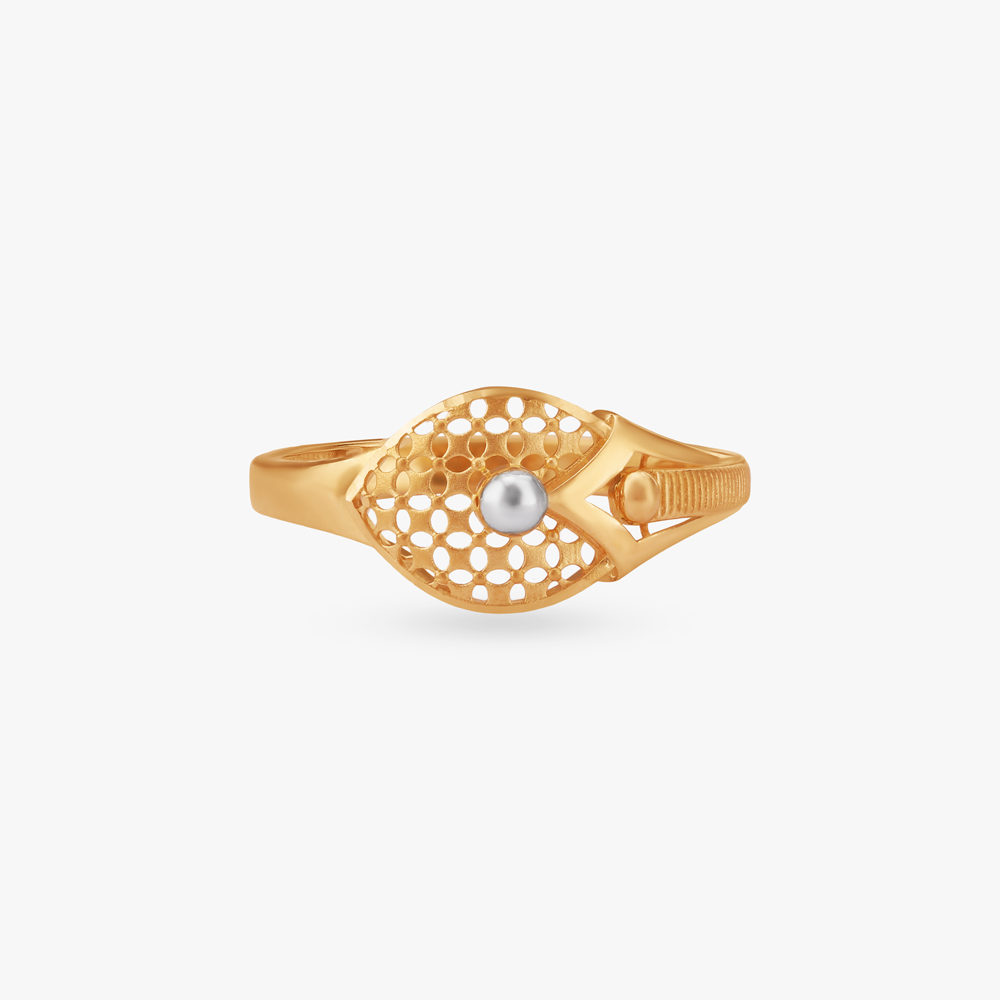 

Whisper Elegance Gold Ring