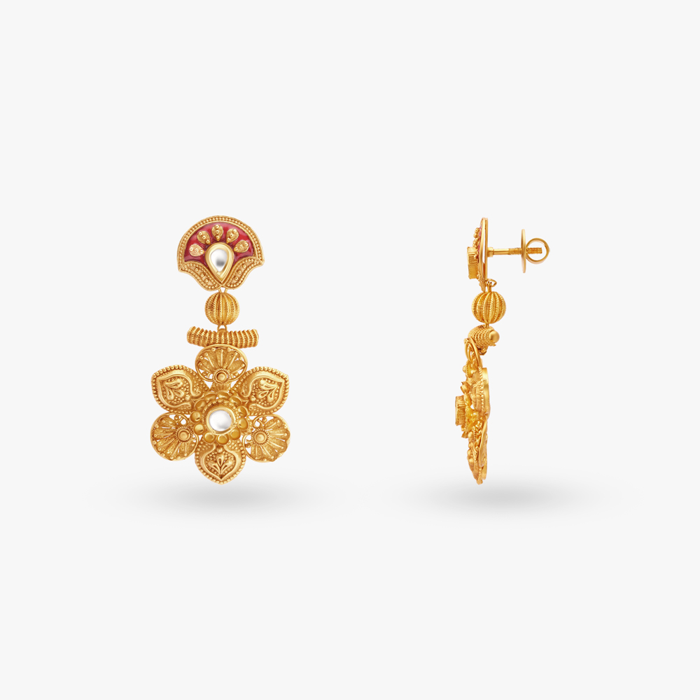 Regal Gold Necklace Set,,hi-res image number null