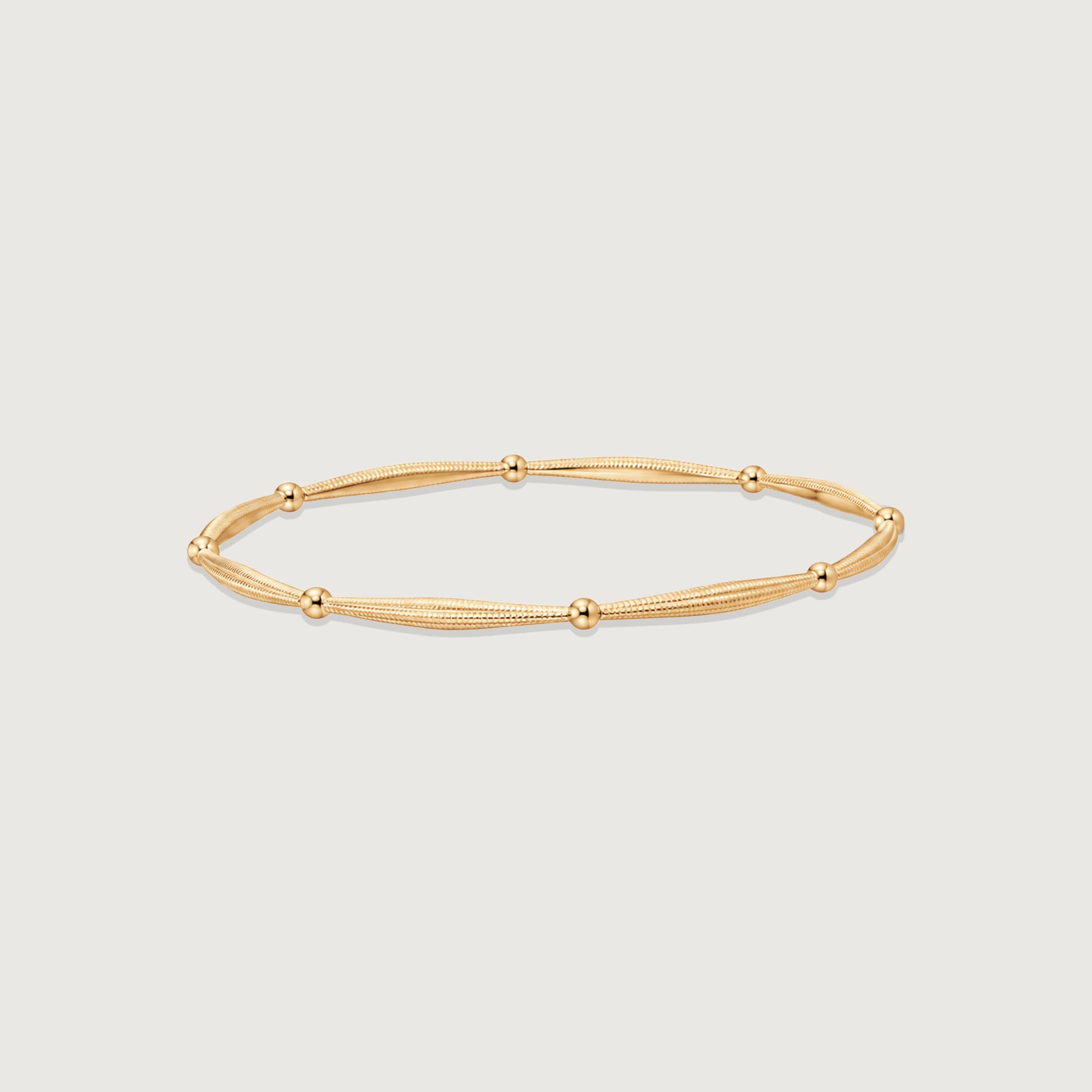 Serene Interval Gold Bangle,,hi-res image number null