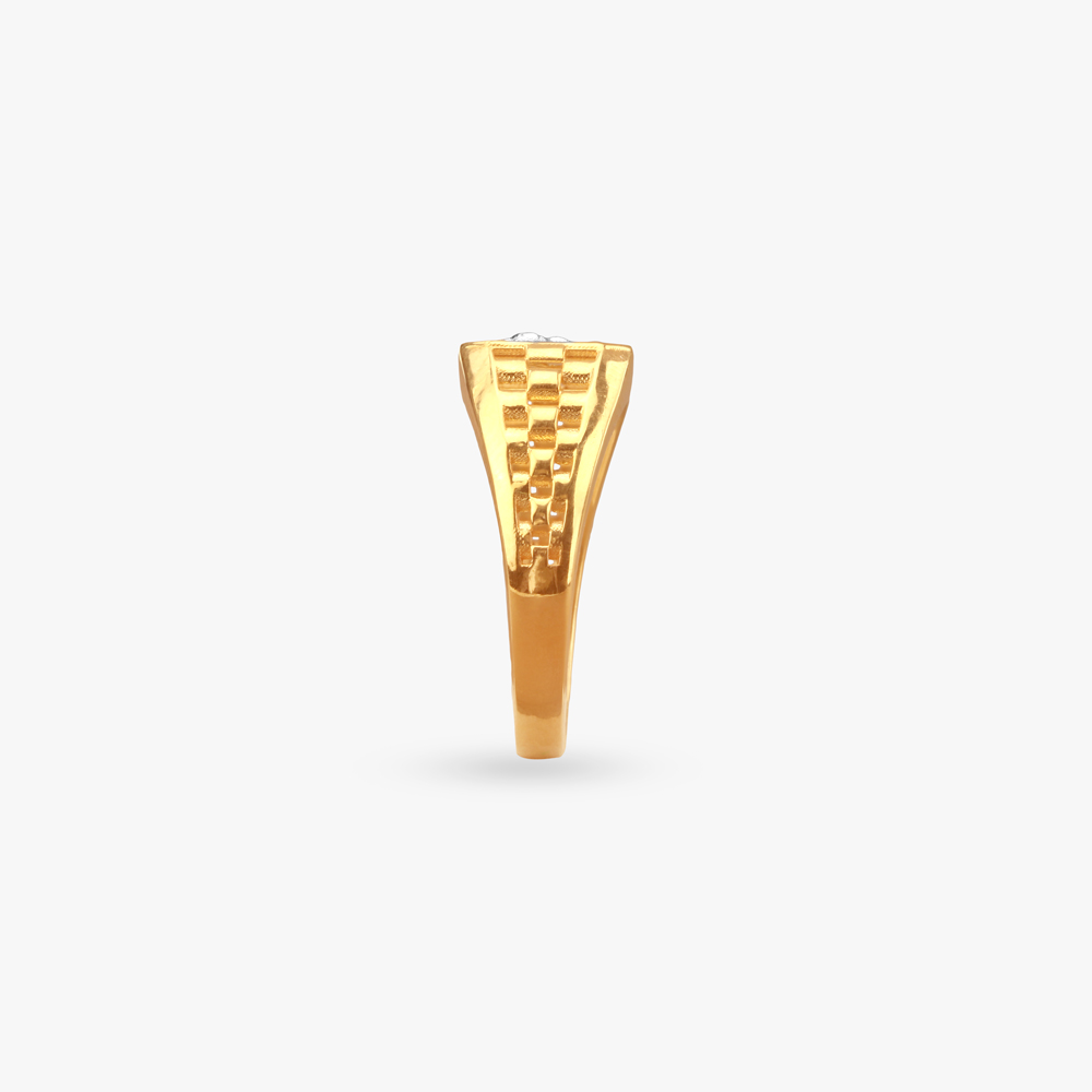 Spirit Stallion Gold Ring for Men,,hi-res image number null