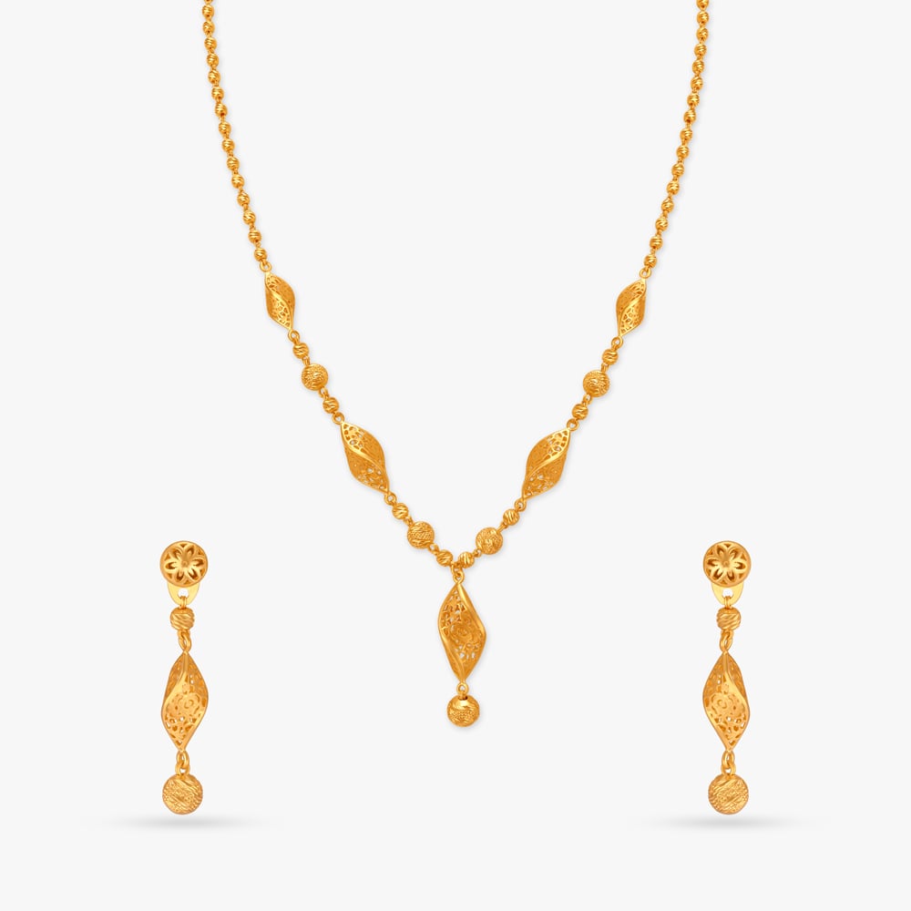 Stunning Beaded Necklace Set,,hi-res image number null