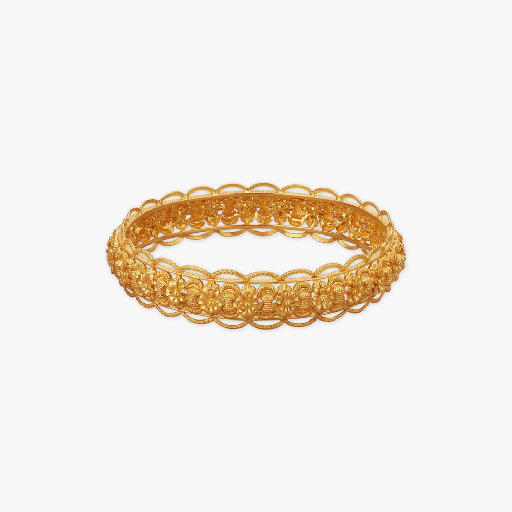 Floral Reverence Bangle,,hi-res image number null