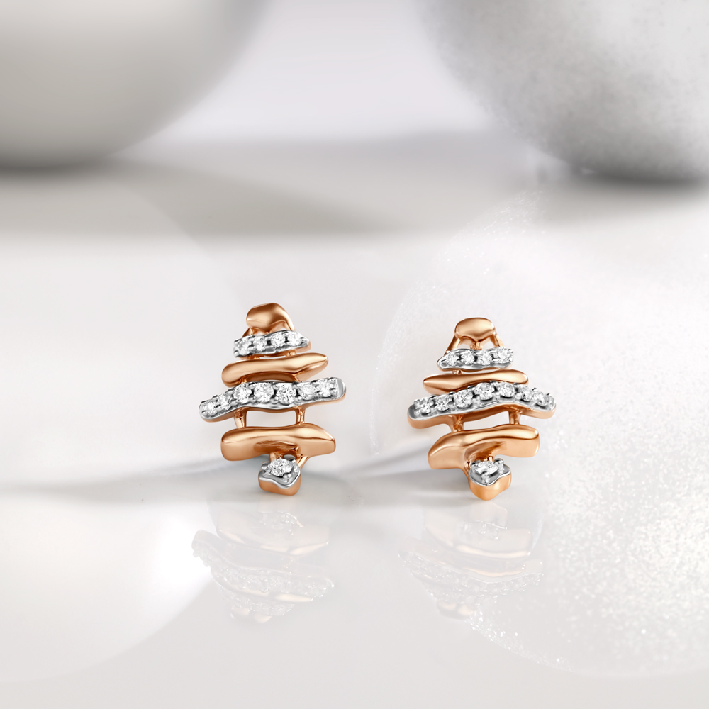 Twinkling Night Stud Earrings