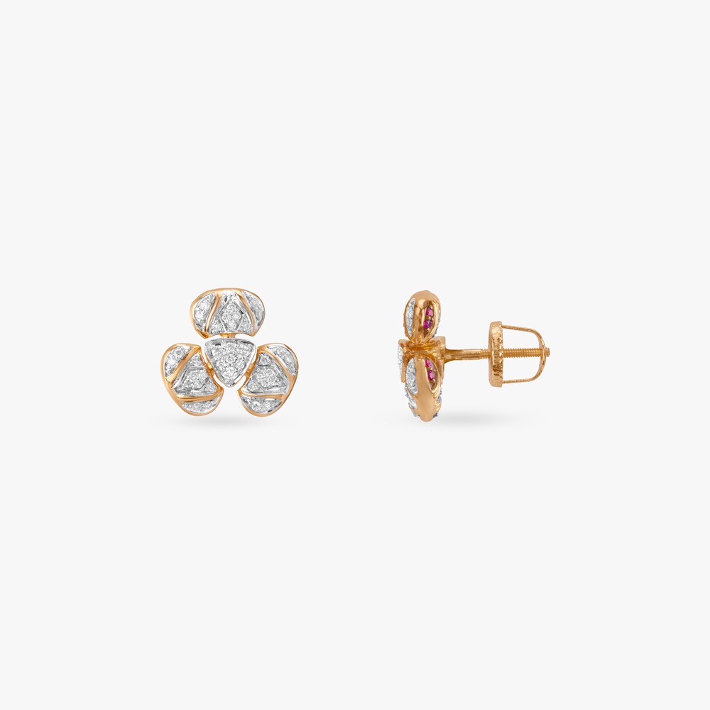 Reversible Radiance Diamond Stud Earrings,,hi-res image number null