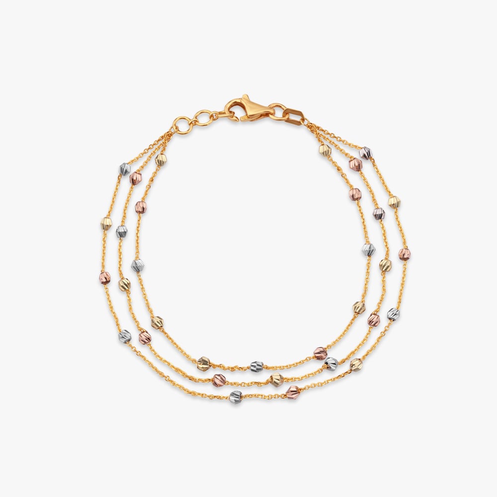 

Cascade Glow Gold Bracelet