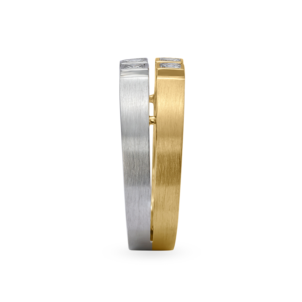 Minimalistic Mesmerising Diamond Ring for Men,,hi-res image number null