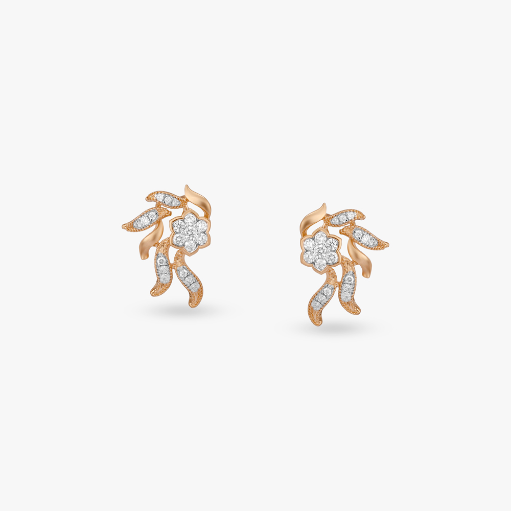 

Blooming Radiance Diamond Stud Earrings