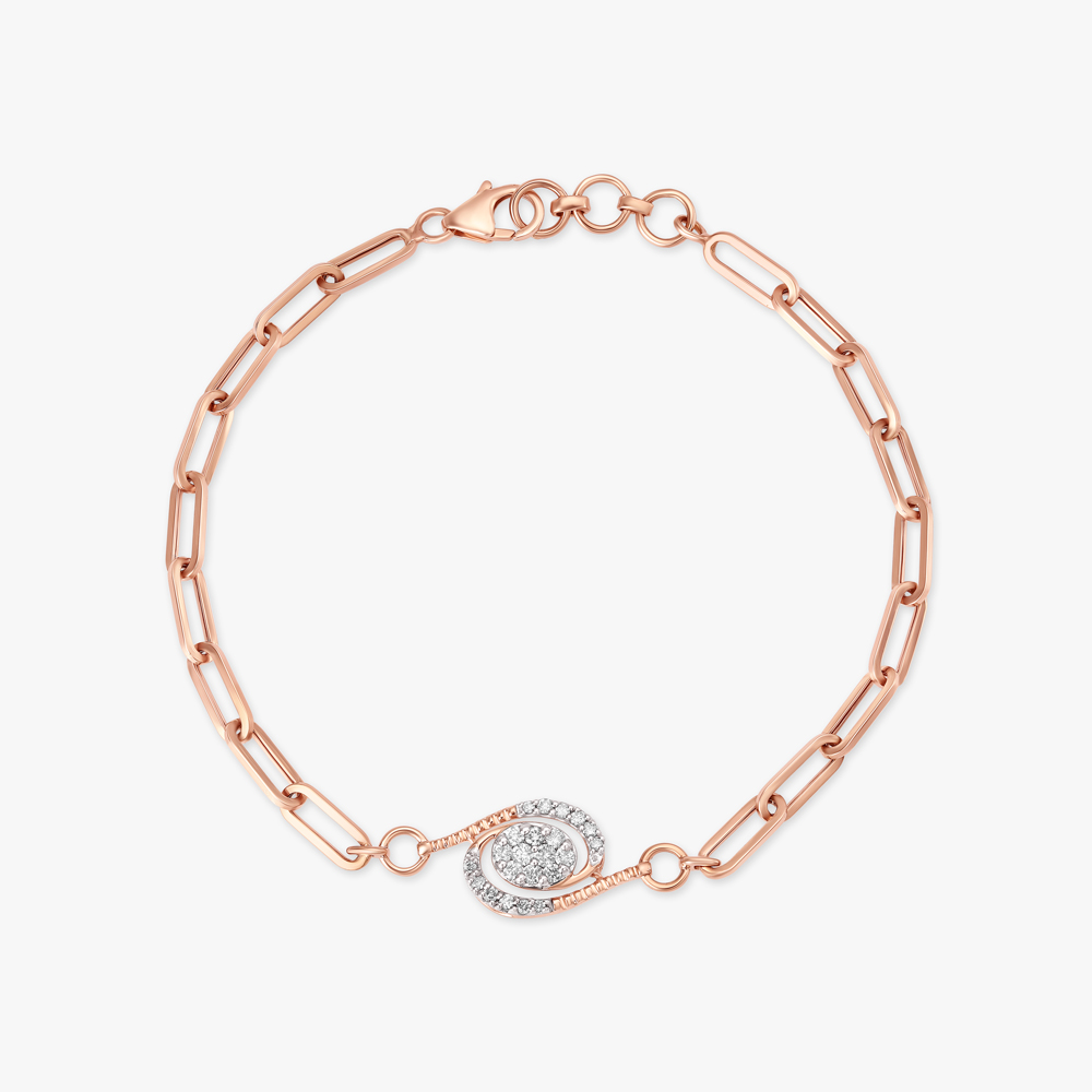 Stylish Cluster Diamond Bracelet,,hi-res image number null