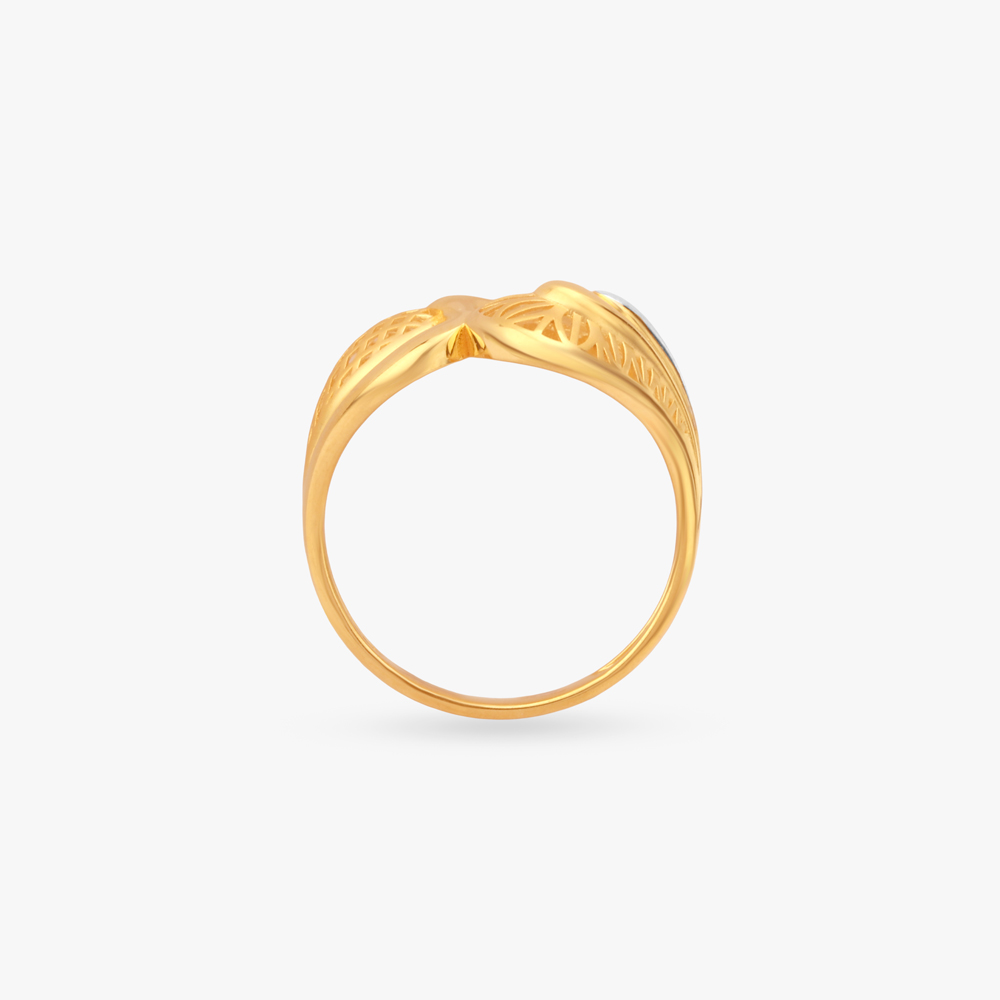 Twilight Weave Gold Ring,,hi-res image number null